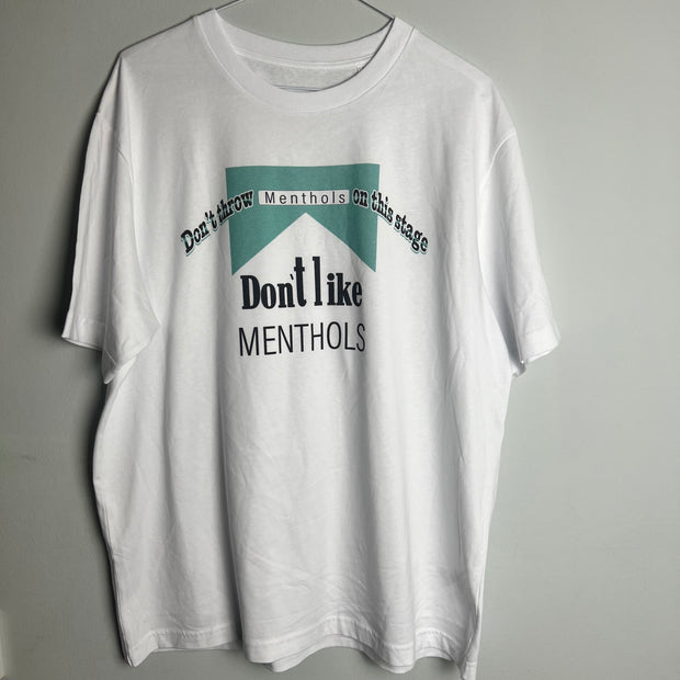 Don’t like menthols tee medium (seconds)