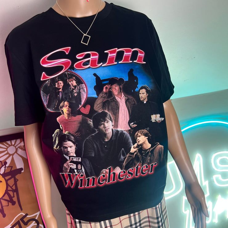 Sam Winchester homage T-shirt