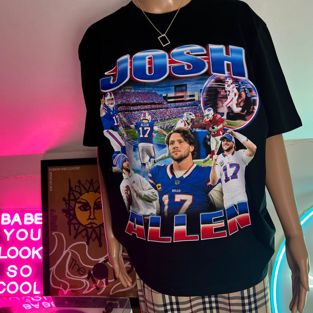 Josh Allen homage T-shirt