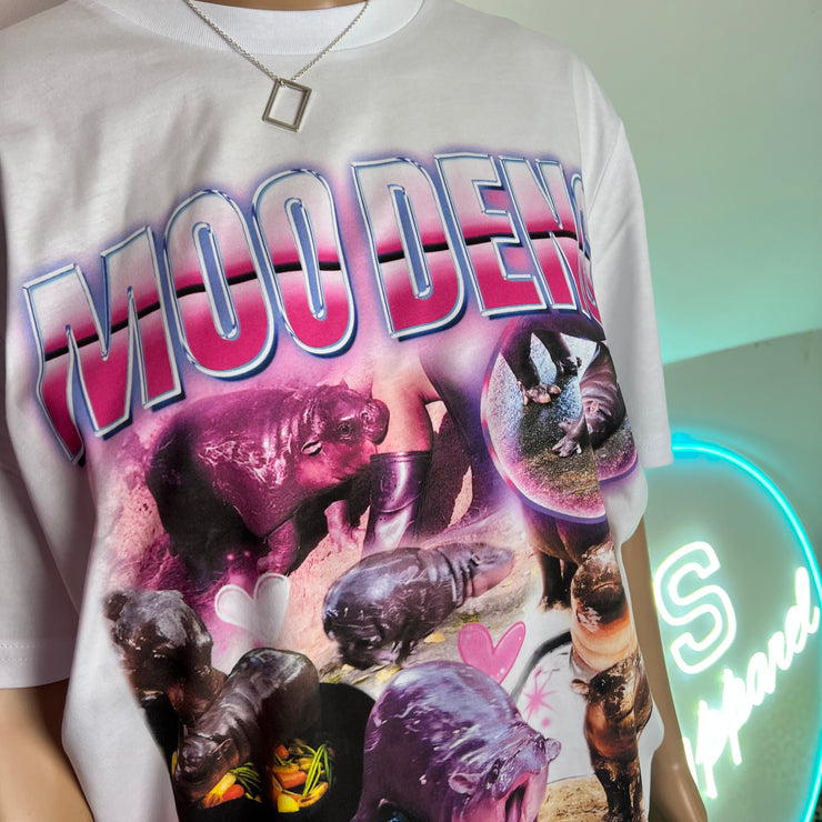 Moodeng homage T-shirt