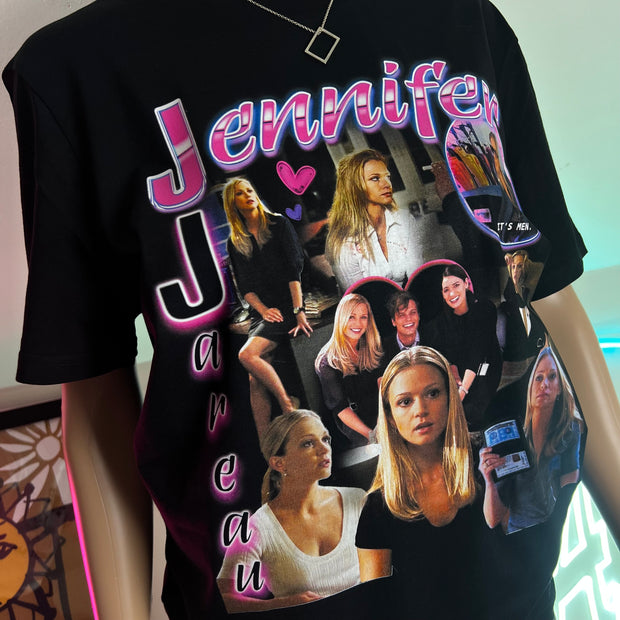 Jennifer J homage T-shirt