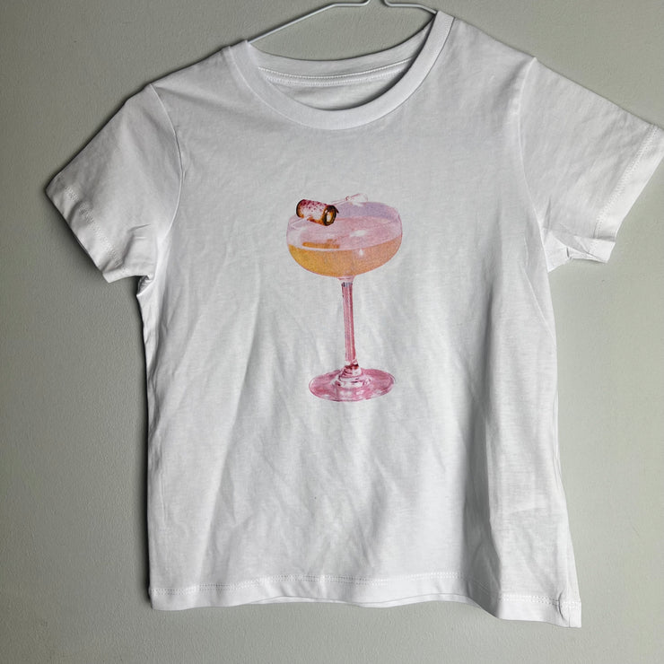 Martini baby tee 5-6yr