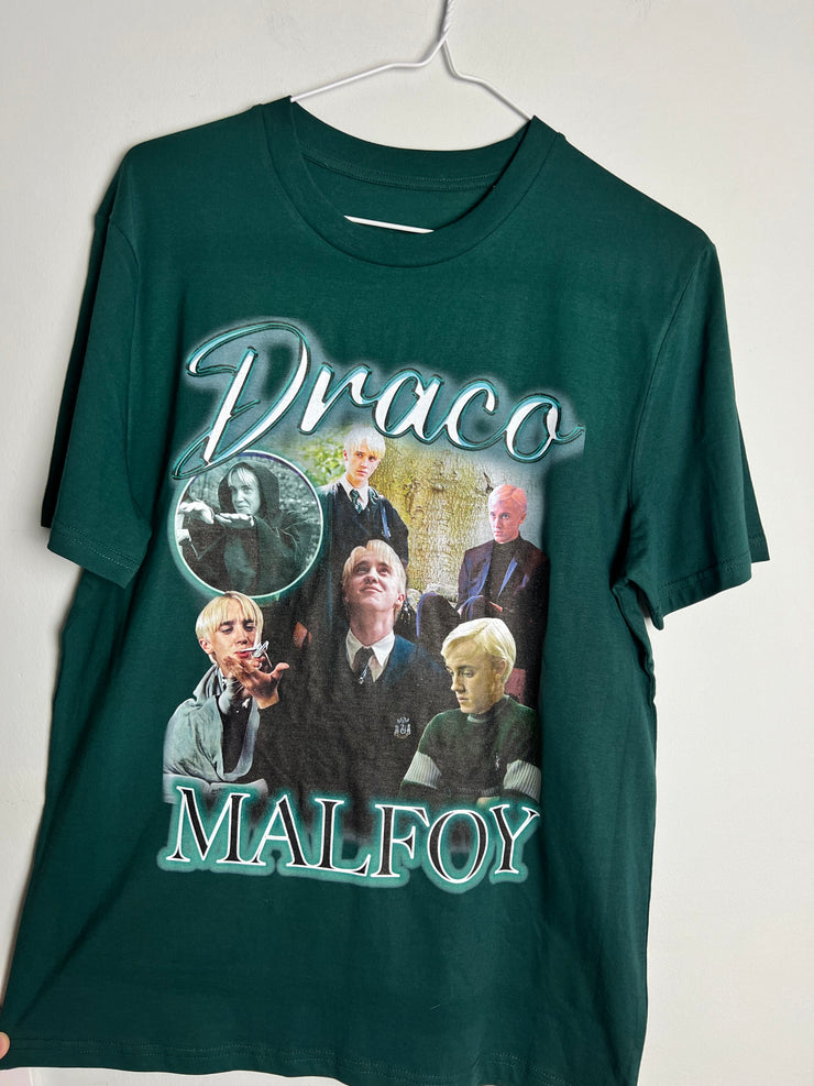 Draco homage tee, small  (seconds)