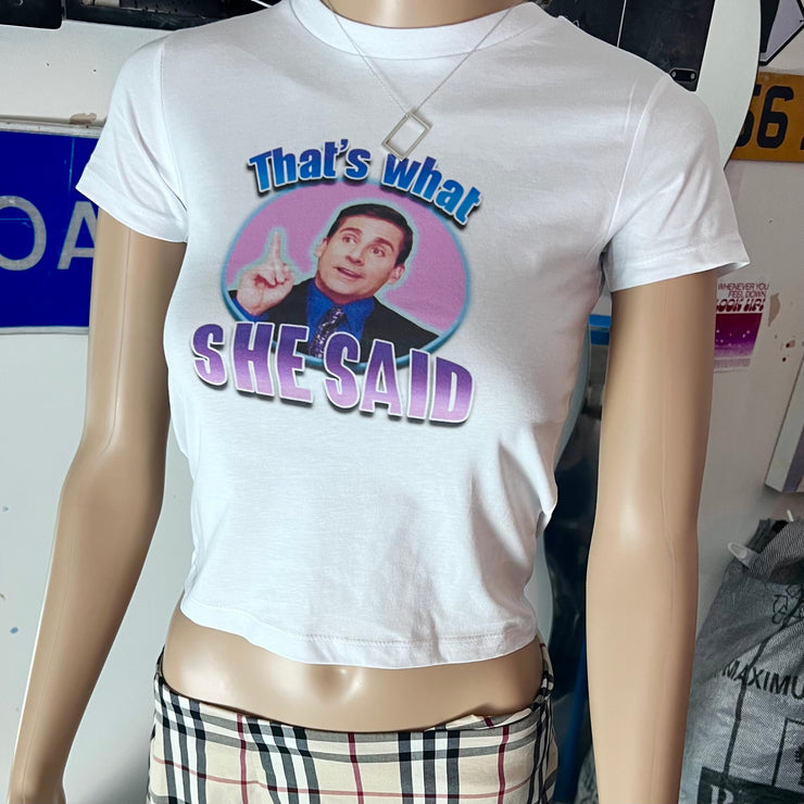 That’s what she said t-shirt