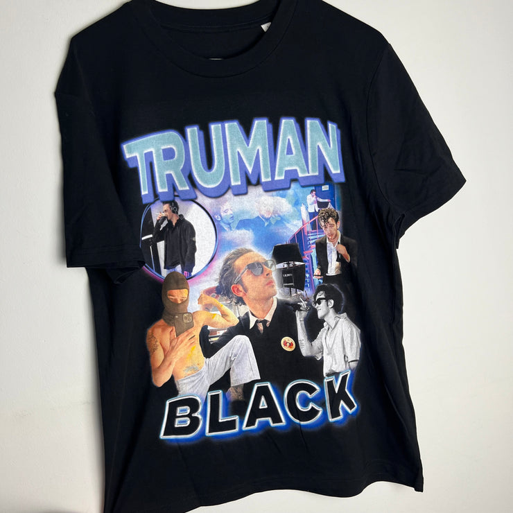 Truman Black homage tee small (seconds)