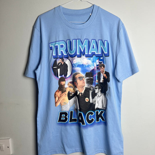 Truman Black homage tee Medium (seconds)