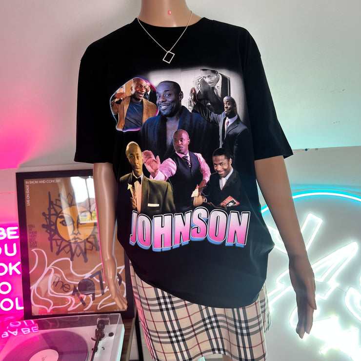 Johnson homage T-shirt