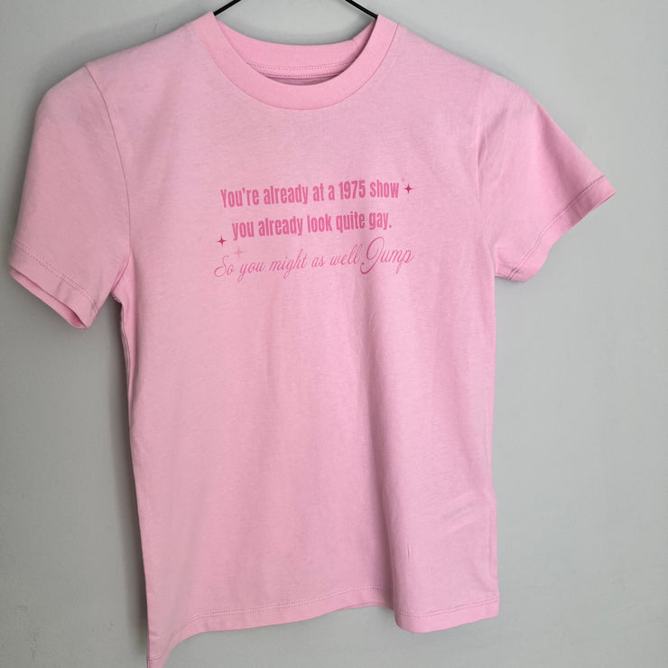 the sound baby tee 5-6yr pink (seconds)