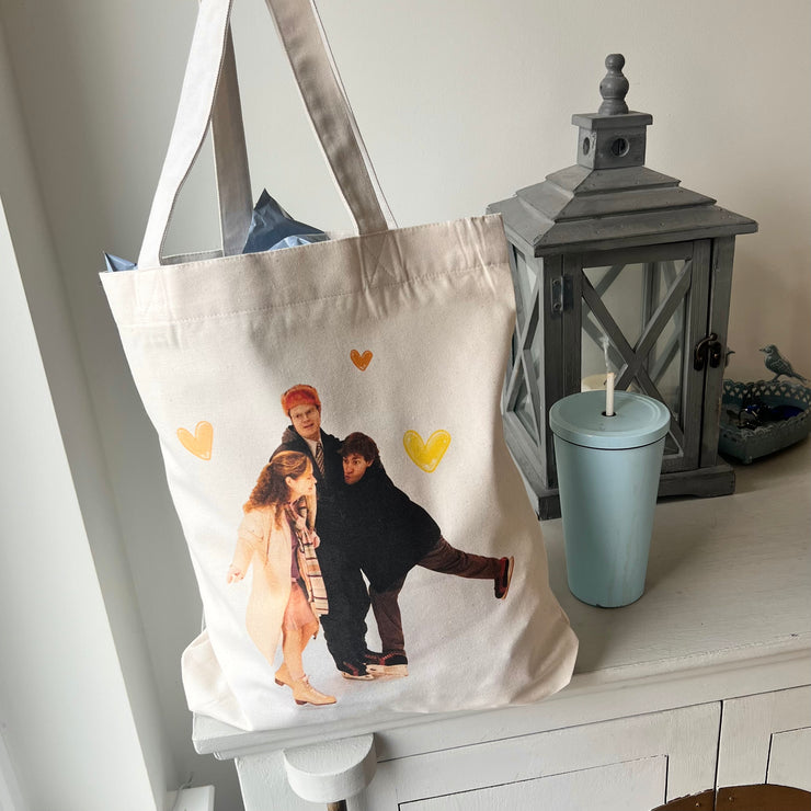 Jim, Pam ...and Dwight - tote bag