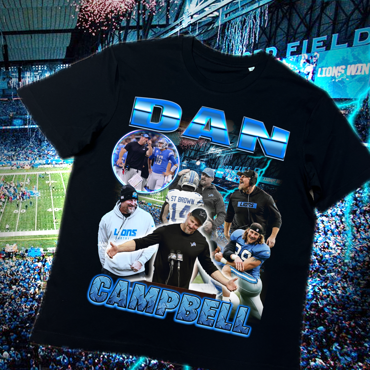 Dan Campbell homage T-shirt