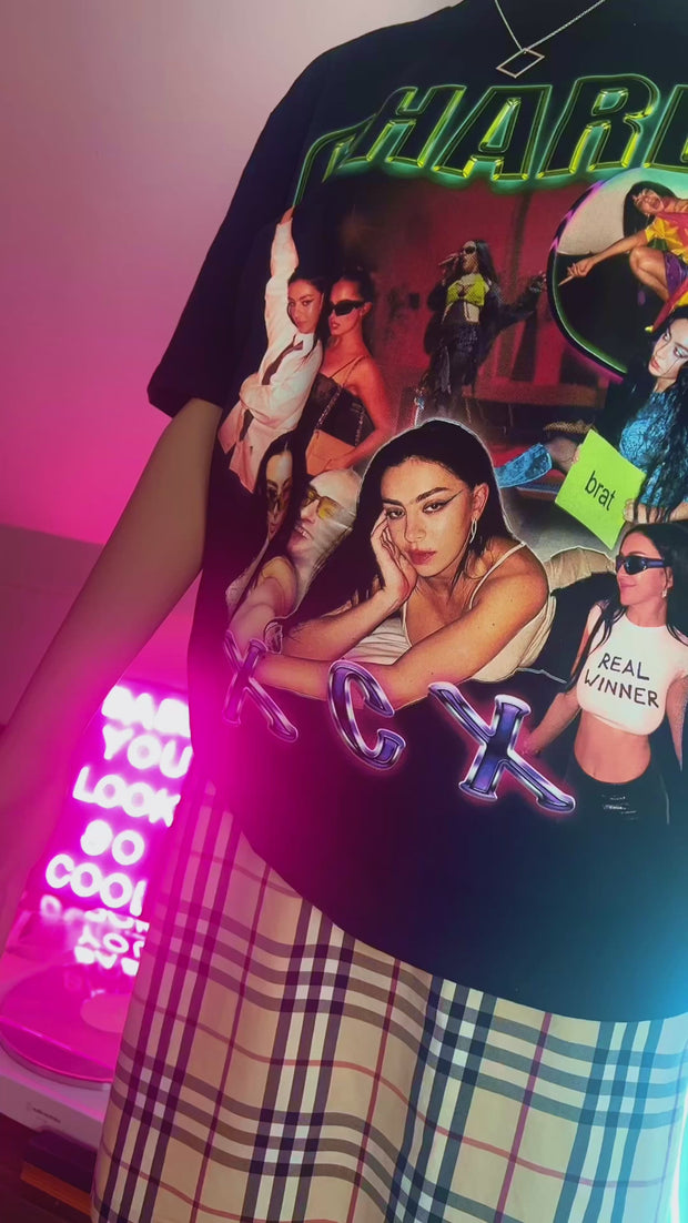 Charli xcx homage T-shirt