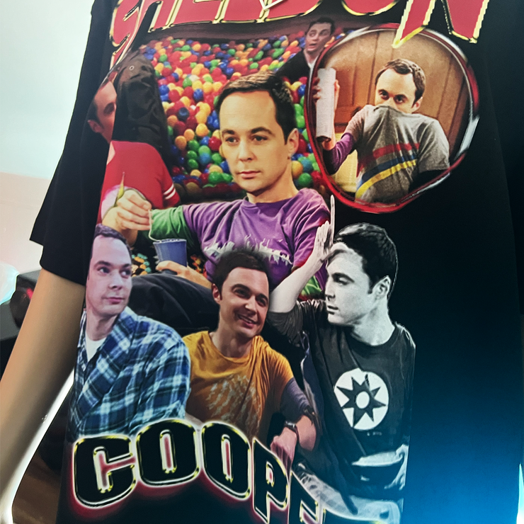 Sheldon homage T-shirt