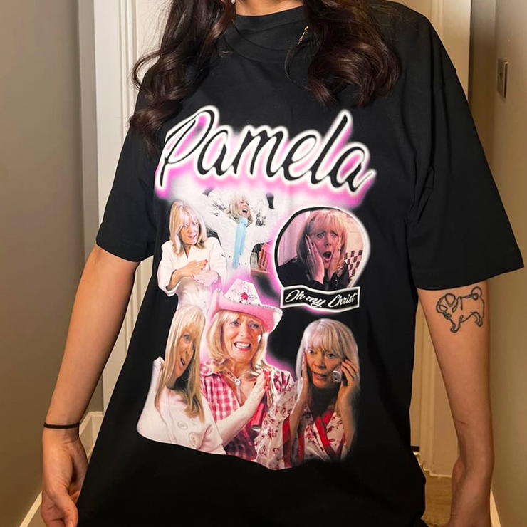 Pamela homage T-shirt